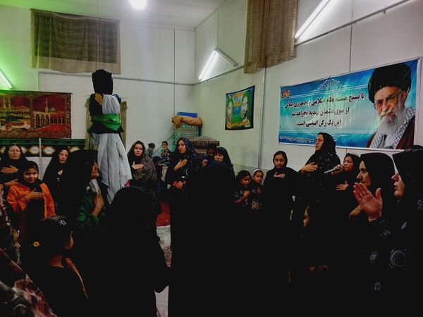 برگزاری شب دوم محرم در روستای ممراباد