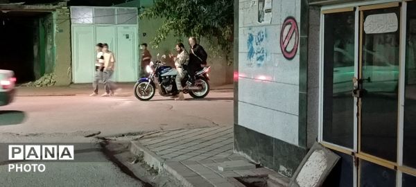 تجدید پیمان مردمان کوی یکن آباد با ایران جان