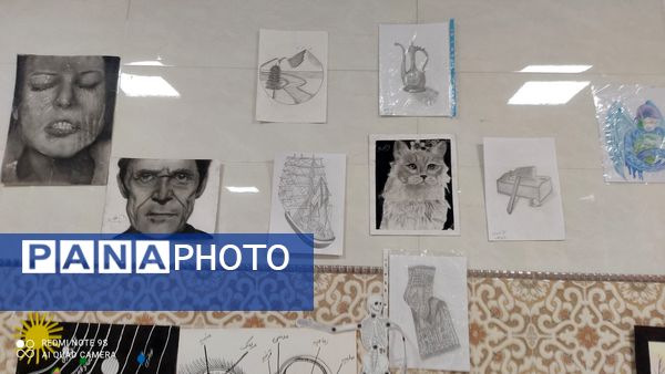 نمایشگاه صنایع دستی در دبستان احمدی مقدم چلیچه