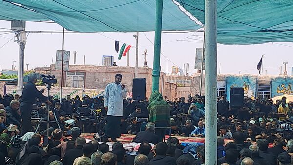 بزرگترین اجتماع حسنیون کشور همراه با تعزیه خوانی در روستای کفکی خراسان رضوی