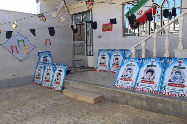  یادواره شهدای خانگی در منزل خواهر شهید والامقام علیرضا فخرانی