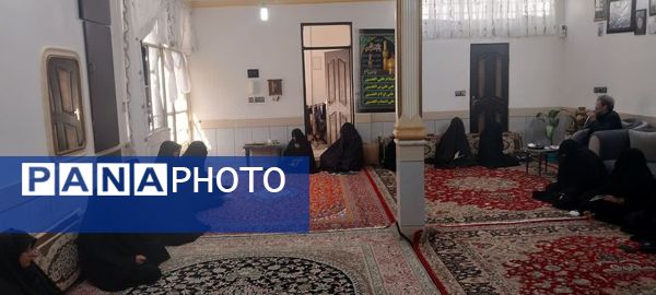 برگزاری روضه های خانگی در روستای فدافن