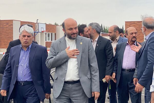 آیین افتتاحیه مدرسه خیر ساز شاه حسینی با حضور وزیر آموزش و پرورش کشور