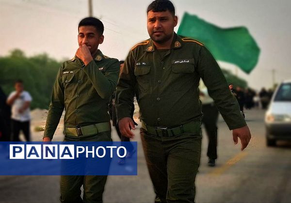 مراسم پیاده روی جاماندگان اربعین در بردخون