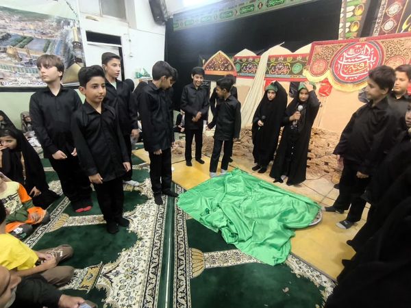 عزاداری و تغزیه خوانی خرابه شام و اجرای سرود بی بی رقیه