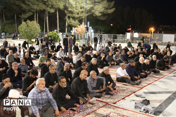 عزاداری پنجمین شب از ماه محرم در زیارتگاه شهید مدرس 