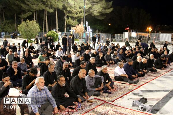عزاداری پنجمین شب از ماه محرم در زیارتگاه شهید مدرس 