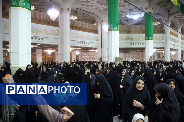 مراسم بزرگداشت شهدای اغتشاشات دیماه در قم