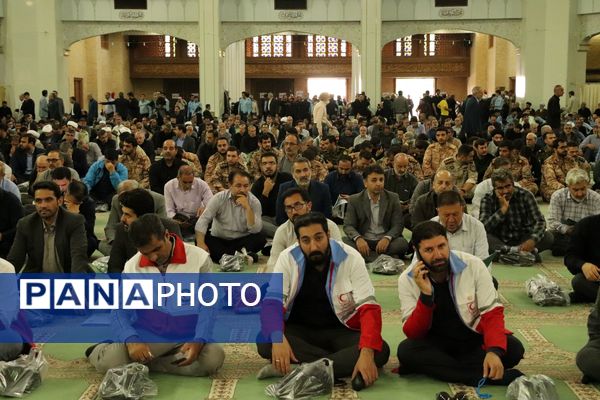 مراسم گرامیداشت چهلم شهدای خدمت در تبریز 