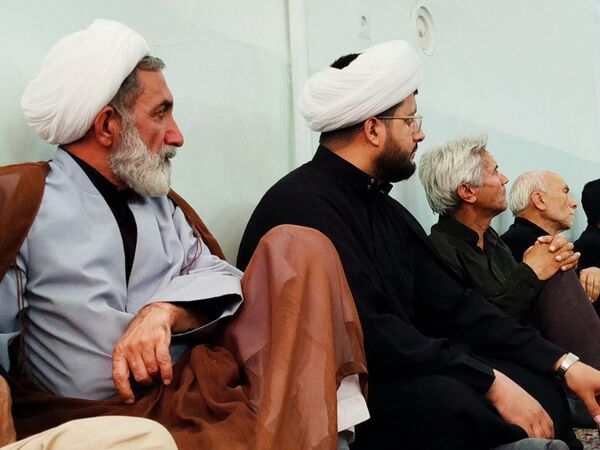 مجلس عزای حسینی در حوزه علمیه امام صادق (ع) کاشمر