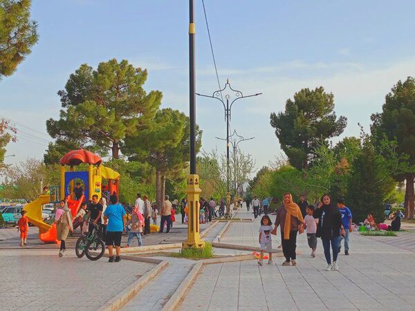 روز سیزده بدر در کاشمر 