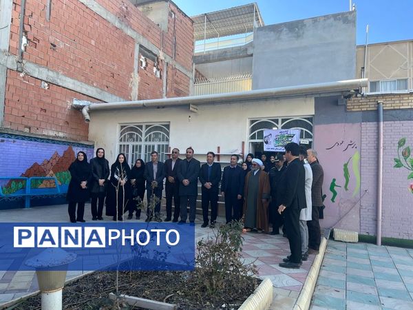 افتتاح مدرسه انقلاب در شهرستان سملقان 
