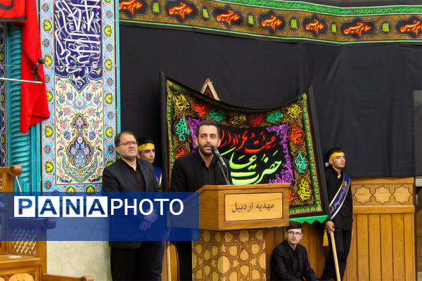 سوگواره «احلی من العسل» با حضور دانش‌آموزان نوجوان عاشورایی در اردبیل