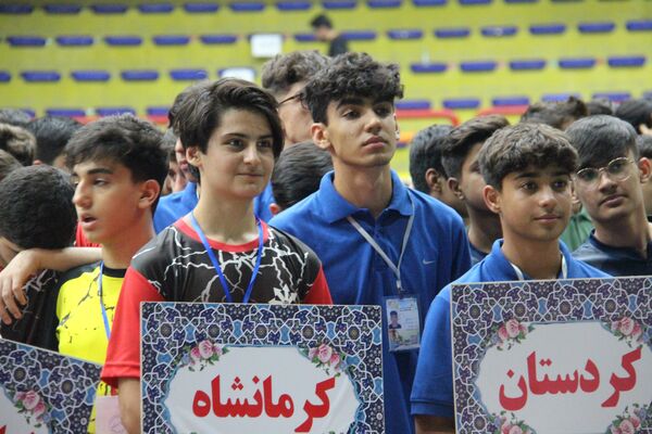 آیین افتتاحیه المپیاد ورزشی مدارس سمپاد کشور 