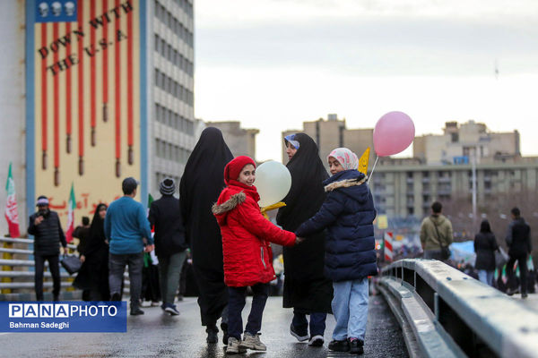 جشن خیابانی نیمه شعبان در تهران