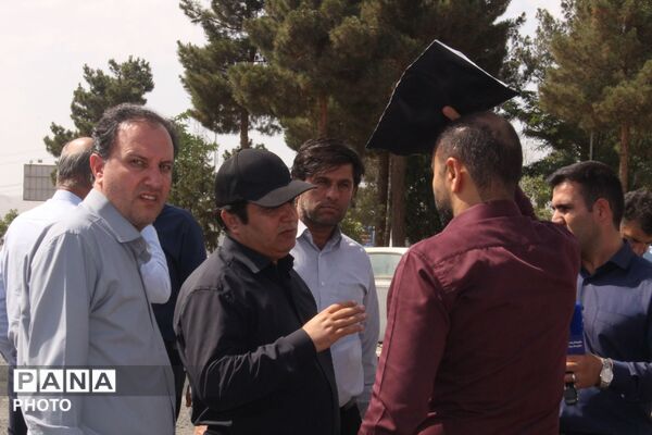 آماده‌سازی ایستگاه خدمت‌رسانی به زائران در محدوده فخر ایران نظرآباد