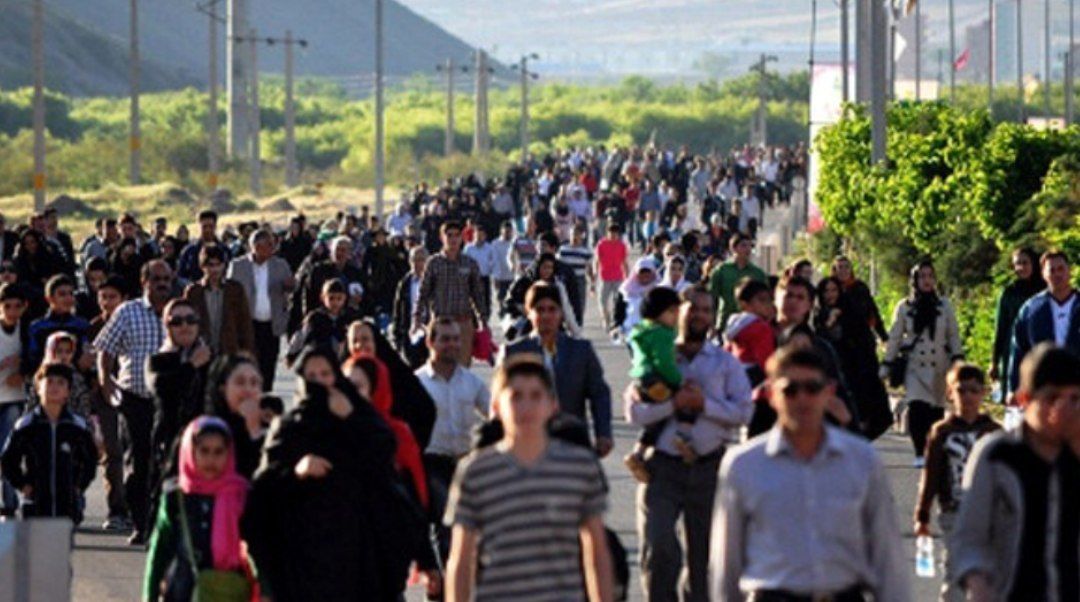 برگزاری پیاده‌روی بزرگ خانوادگی در بجنورد