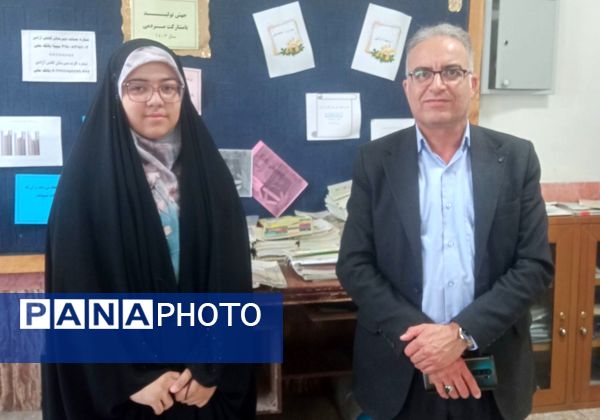 بازدید مدیر اداره ناحیه یک از دبیرستان گلشن آزادی