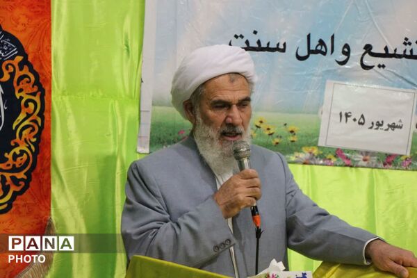 همایش بزرگ وحدت در حوزه علمیه شهرستان سملقان 