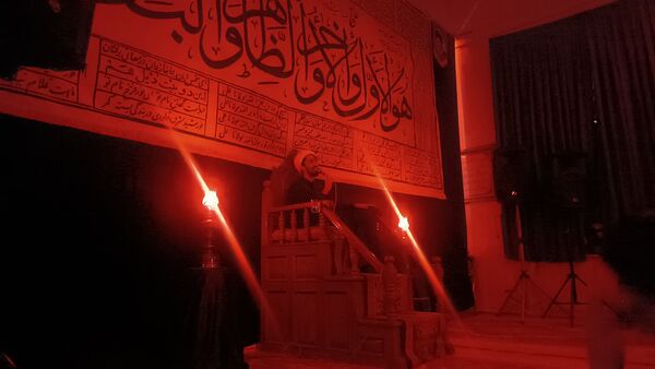 مراسم عزاداری شب نوزدهم رمضان در مسجد الرضا  نیشابور 