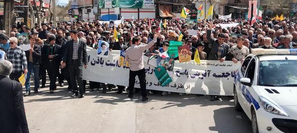 حضور پرشور مردم شهرستان سملقان در راهپیمایی روز قدس