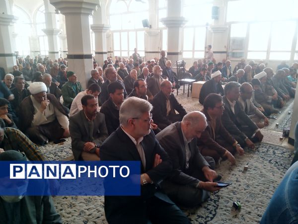 نماز عبادی و سیاسی جمعه در شهرستان خلیل آباد