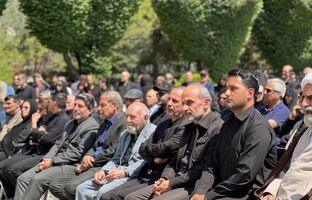وداع اهالی فرهنگ و رسانه با بهروز رضوی صدای ماندگار ایران