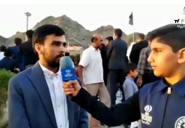 سوگواری مردم زاهدان در عزای خادم ملت
