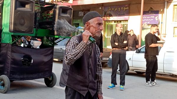 از کوچه تا خیابان، شهر بن غرق در عزای حسین بن علی(ع)