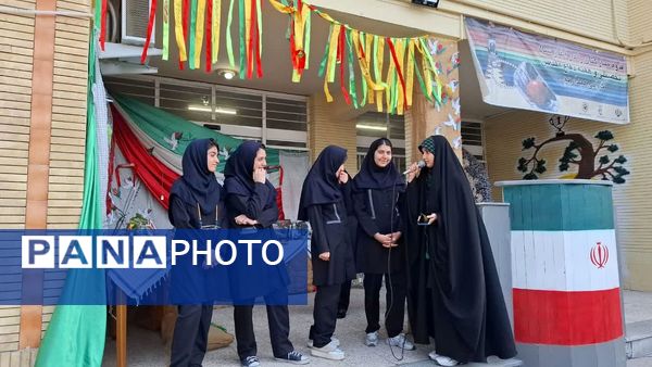 زنگ مهر در دبیرستان شاهد تقوا پیشگان ناحیه ۴ مشهد نواخته شد