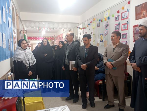 افتتاح مدرسه انقلاب در دبیرستان فضیلت فاروج