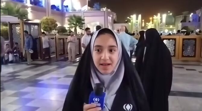 حرم رضوی نورباران شد