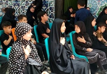 سومین گردهمایی کودکان عاشورایی