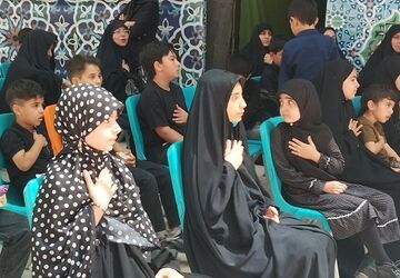 سومین گردهمایی کودکان عاشورایی