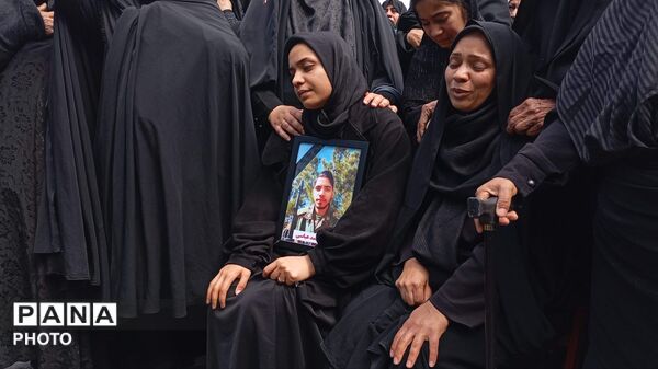 تشیع پیکر شهید محمد عباسی در گرگان