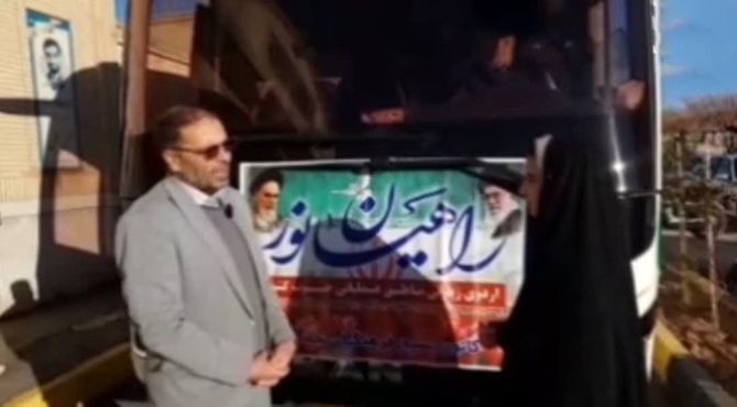 دومین مرحله اعزام فرهنگیان نجف‌آباد به مناطق عملیاتی جنوب کشور