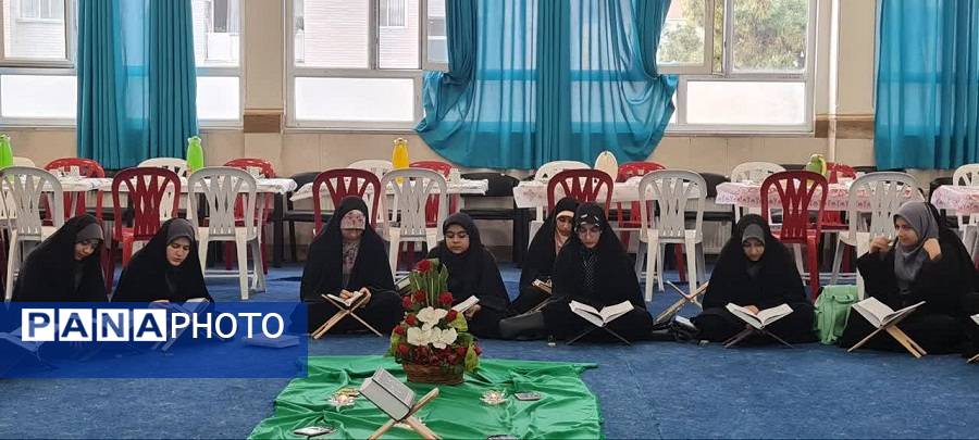 رویداد بزرگ قرآنی مسطورا در دبیرستان شهید تیمسار فلاحی ناحیه یک کرج