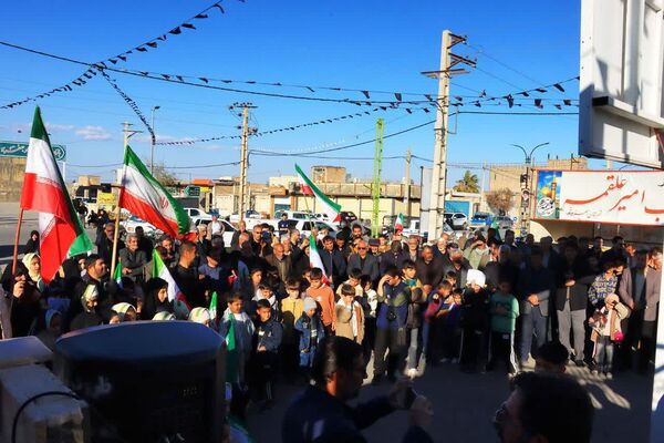 برگزاری مراسم راهپیمایی قدس در روستاهای صرم و جعفرآباد قم