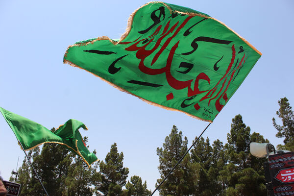 عزاداری عاشورای حسینی در شهر درق