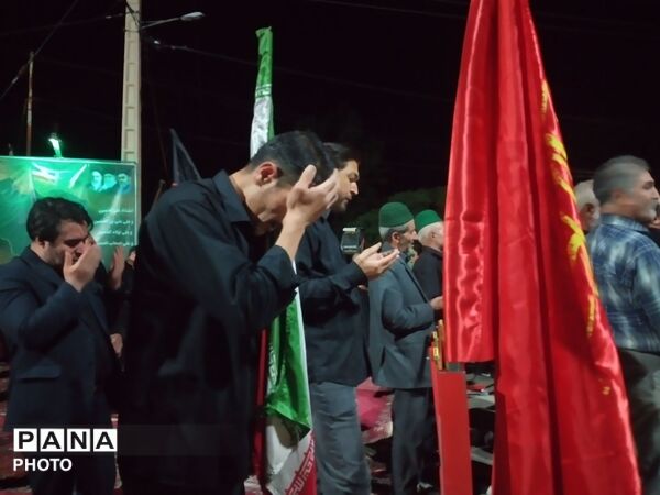 شب عاشورا به نام  و یادحسین در شهر بار
