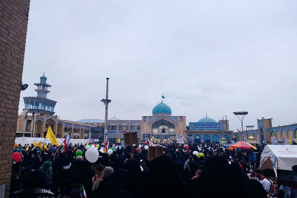 راهپیمایی استکبارستیزی شهرستان پیشوا در روز دانش‌آموز