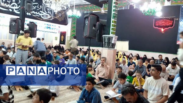 افتتاحیه جلسه قرآنی شهدای فدافن 