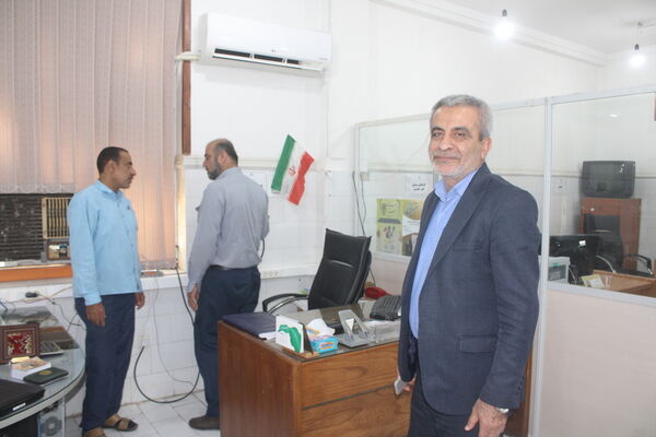 بازدید رئیس اداره خدمات آموزش و پرورش استان بوشهر از سازمان دانش‌آموزی استان