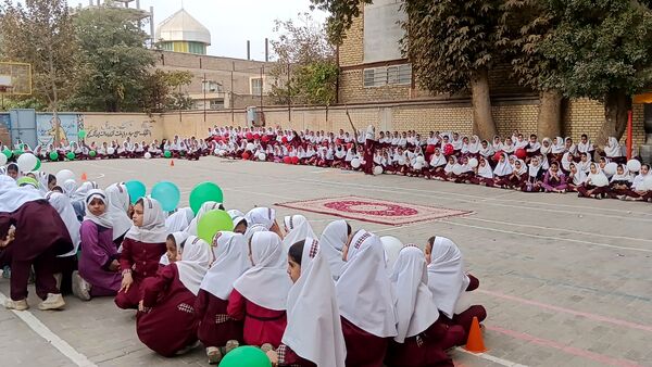 مراسم المپیاد ورزشی درون مدرسه ای دبستان شطیطه۲