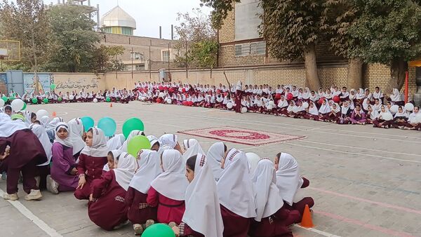 مراسم المپیاد ورزشی درون مدرسه ای دبستان شطیطه۲