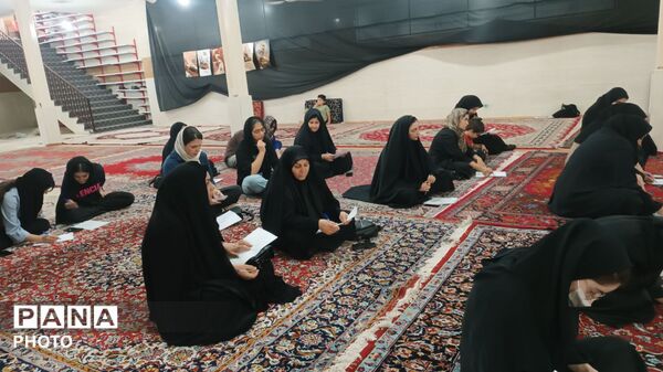آزمون هلال‌ احمر در مسجد امیرالمؤمنین (ع)