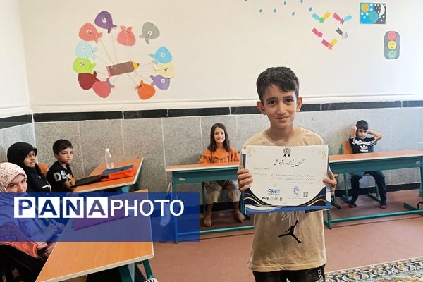 تابستانی معنوی برای دانش‌آموزان در دارالقرآن معراج شهرستان پردیس 