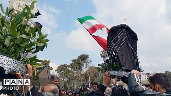 تشییع مسافر بهشتی «امیرعلی نیکنام‌راد» در گرگان