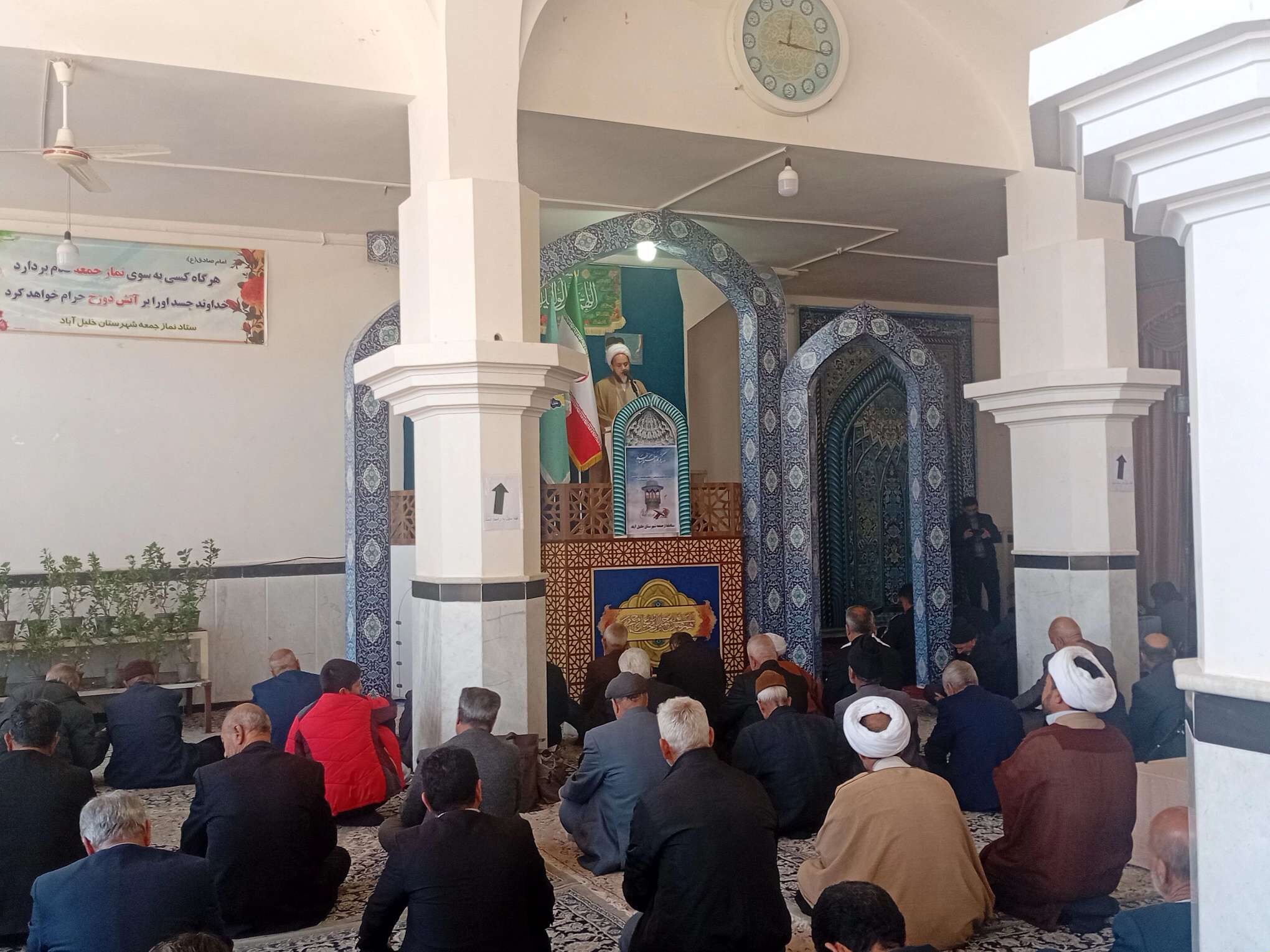 نماز عبادی سیاسی جمعه در خلیل آباد