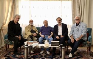 معاون هنری به دیدار «علی نصیریان» رفت